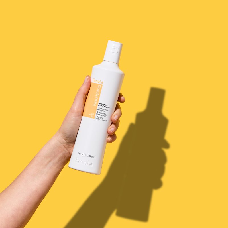 Fanola Nourishing Restructuring Shampoo vyživujúci šampón pre suché a poškodené vlasy 350 ml (obrázok 3)