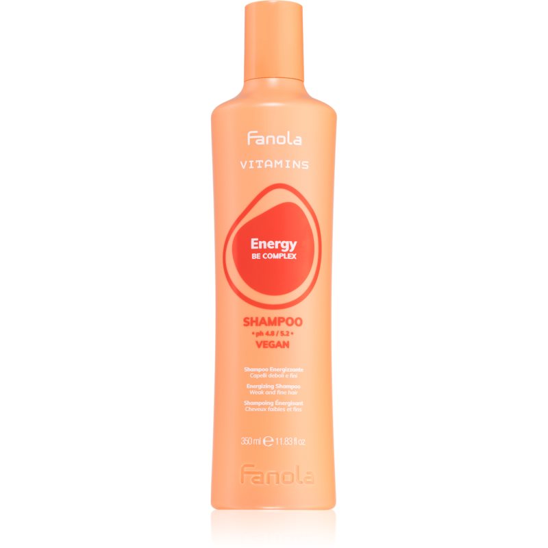 Fanola Vitamins Energizing Shampoo Energizing Shampoo für schwaches Haar mit Neigung zum Haarausfall 350 ml