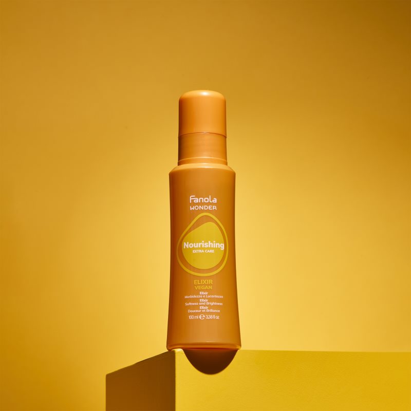 Fanola Wonder Nourishing sérum na vlasy na lesk a hebkosť vlasov 100 ml (obrázok 3)