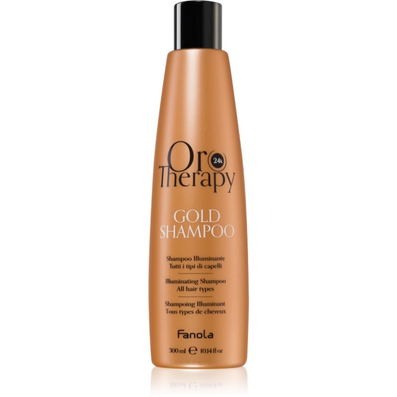 E-shop Fanola Oro Therapy Gold Shampoo hydratační šampon s 24karátovým zlatem 300 ml