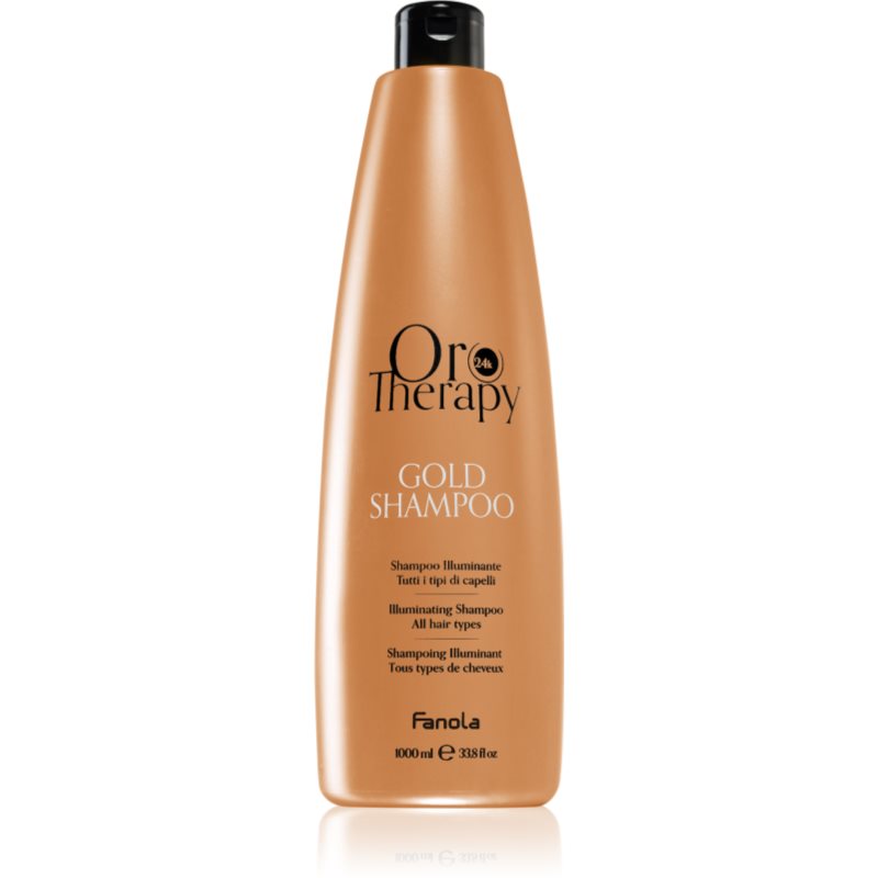 Fanola Oro Therapy Gold Shampoo Shampoo mit Arganöl 1000 ml