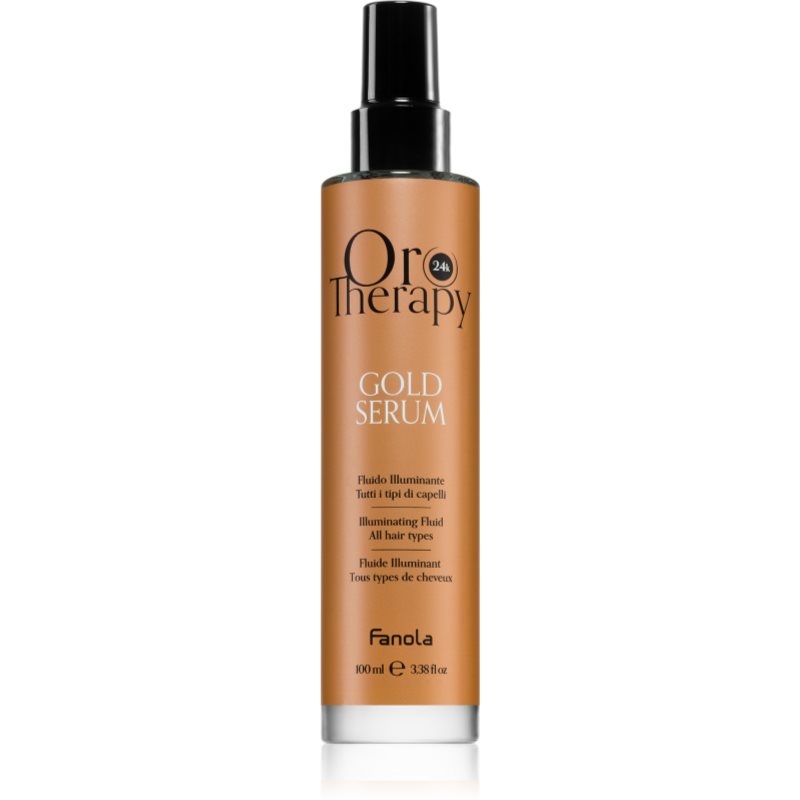 Fanola Oro Therapy Gold Serum сироватка для волосся з золотом 24 карата 100 мл