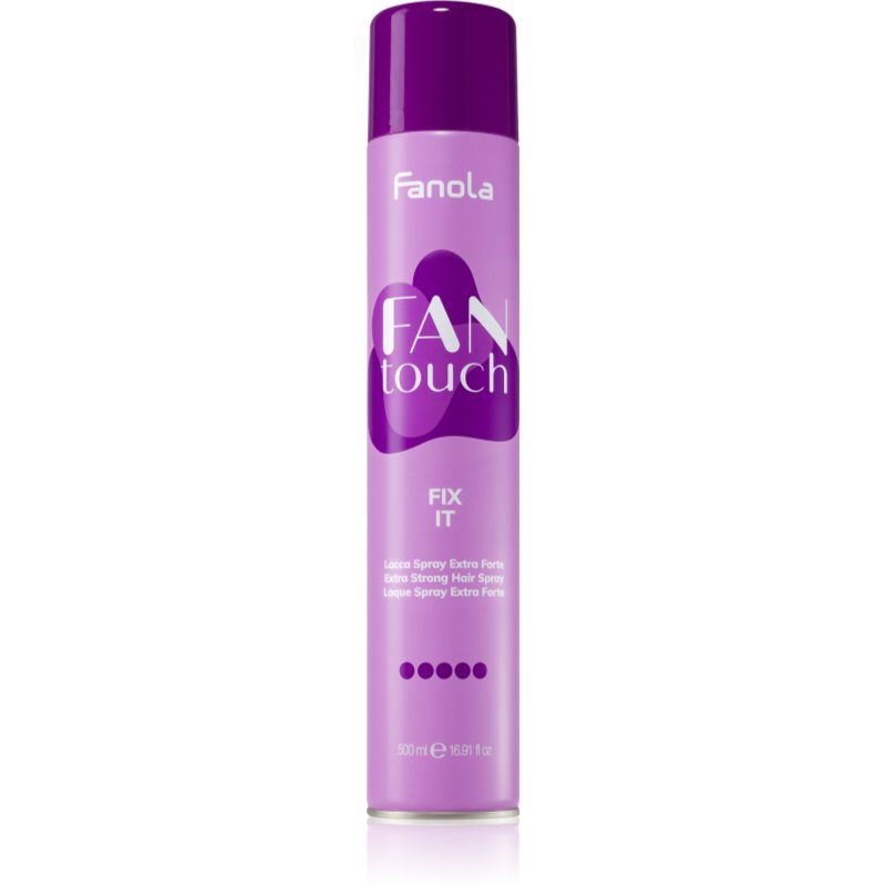 Fanola FAN touch hajlakk extra erős fixáló hatású 500 ml