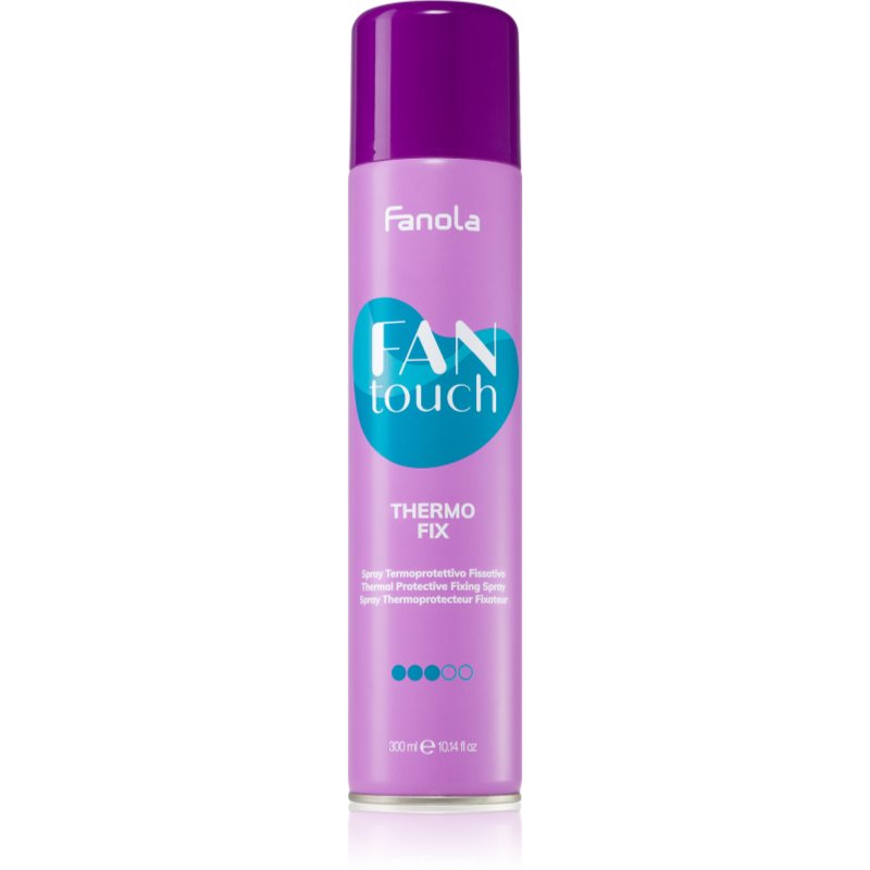 Fanola FAN touch fixáló spray a hajformázáshoz, melyhez magas hőfokot használunk 300 ml