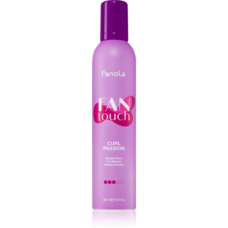 Fanola FAN touch Schaumfestiger Lockenpflege für lockiges Haar 300 ml