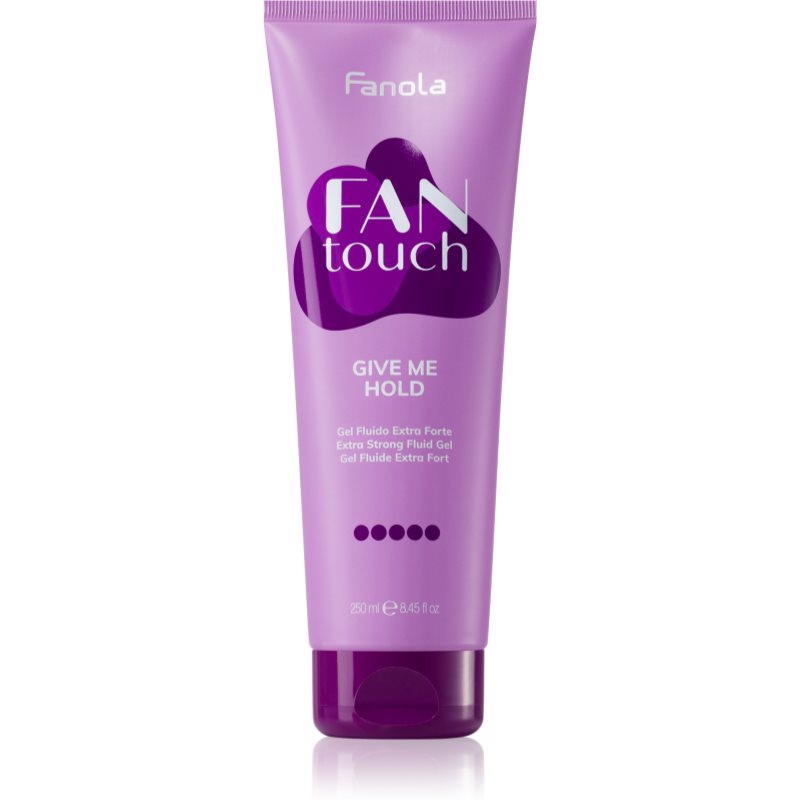 Fanola FAN touch erittäin vahva geeli hiuksiin 250 ml