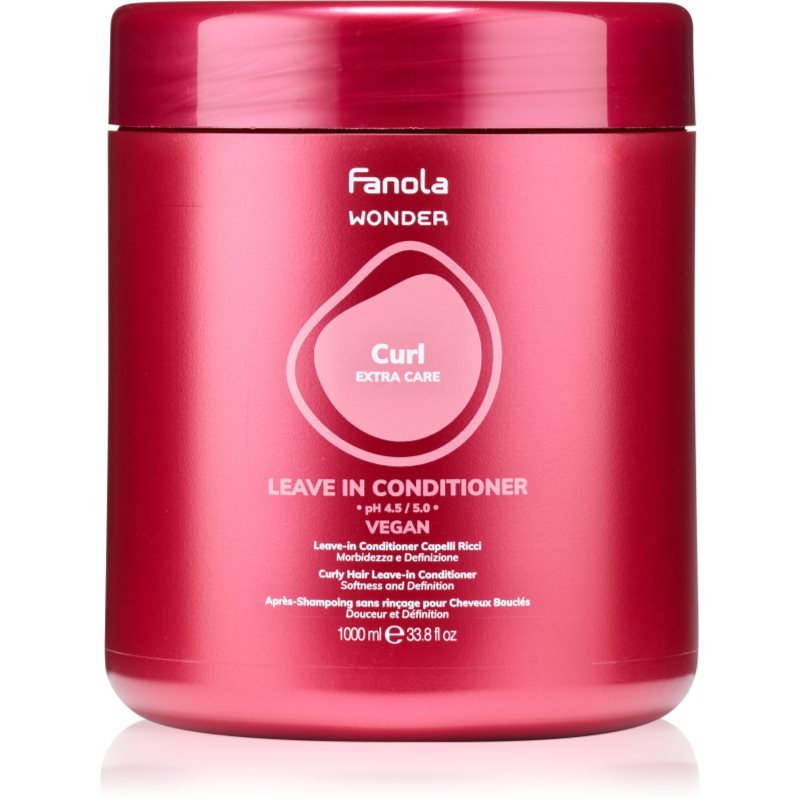 Fanola Wonder Leave-In Conditioner bezoplachový kondicionér pro kudrnaté vlasy 1000 ml