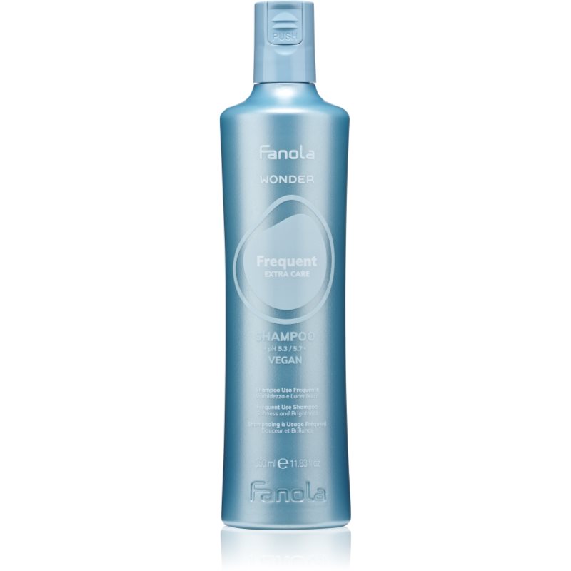 Fanola Wonder Frequent Shampoo šampon pro lesk a hebkost vlasů 350 ml