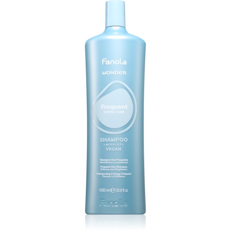 Fanola Wonder Frequent Shampoo šampon pro lesk a hebkost vlasů 1000 ml