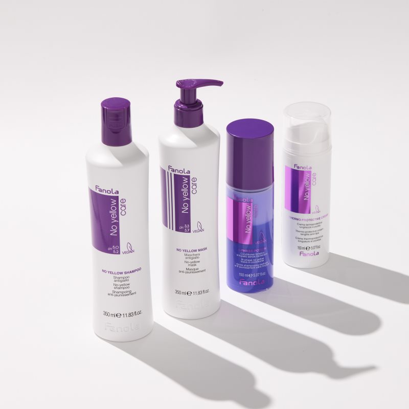 Fanola No Yellow Shampoo Shampoo neutralisiert gelbe Verfärbungen 350 ml (Bild 7)