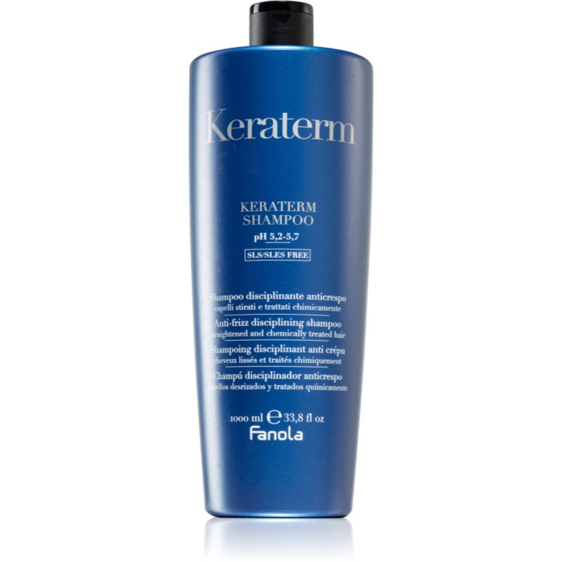E-shop Fanola Keraterm uhlazující šampon pro nepoddajné a krepatějící se vlasy 1000 ml