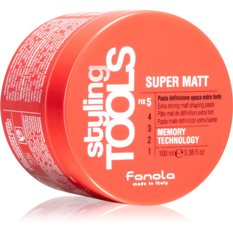 Fanola Styling Tools Super Matt matirajoča pasta ultra močna fiksacija 100 ml