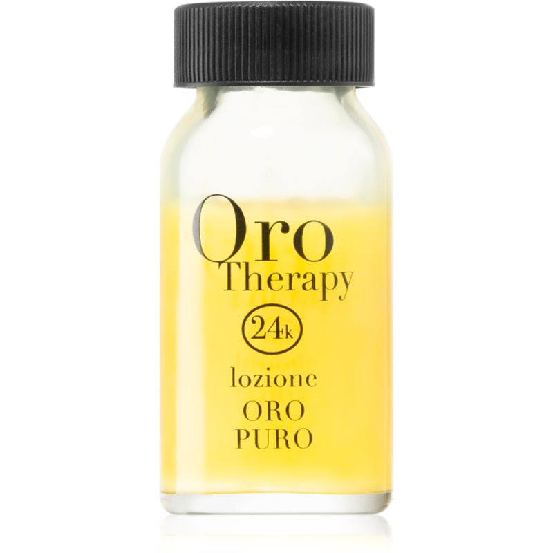 Fanola Oro Therapy Lozione Oro Puro сироватка для волосся для тьмяного волосся 12x10 мл