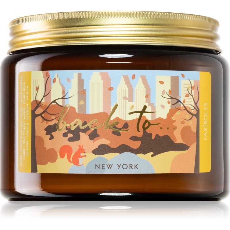 FARIBOLES Back To New York Scented Candle 400 G