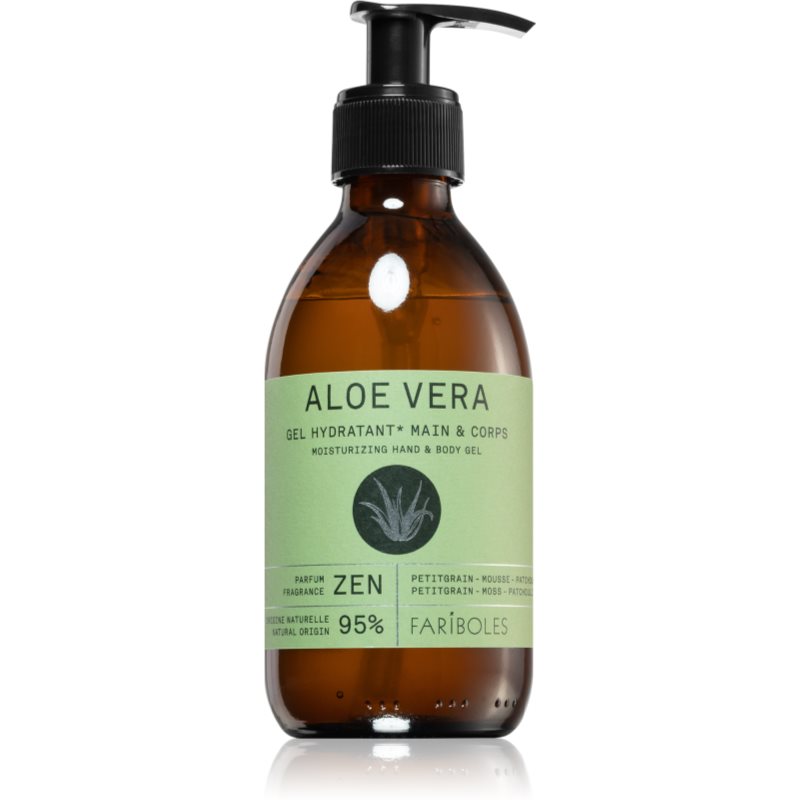 FARIBOLES Green Aloe Vera Zen hydratačný gel na ruky a telo 240 ml