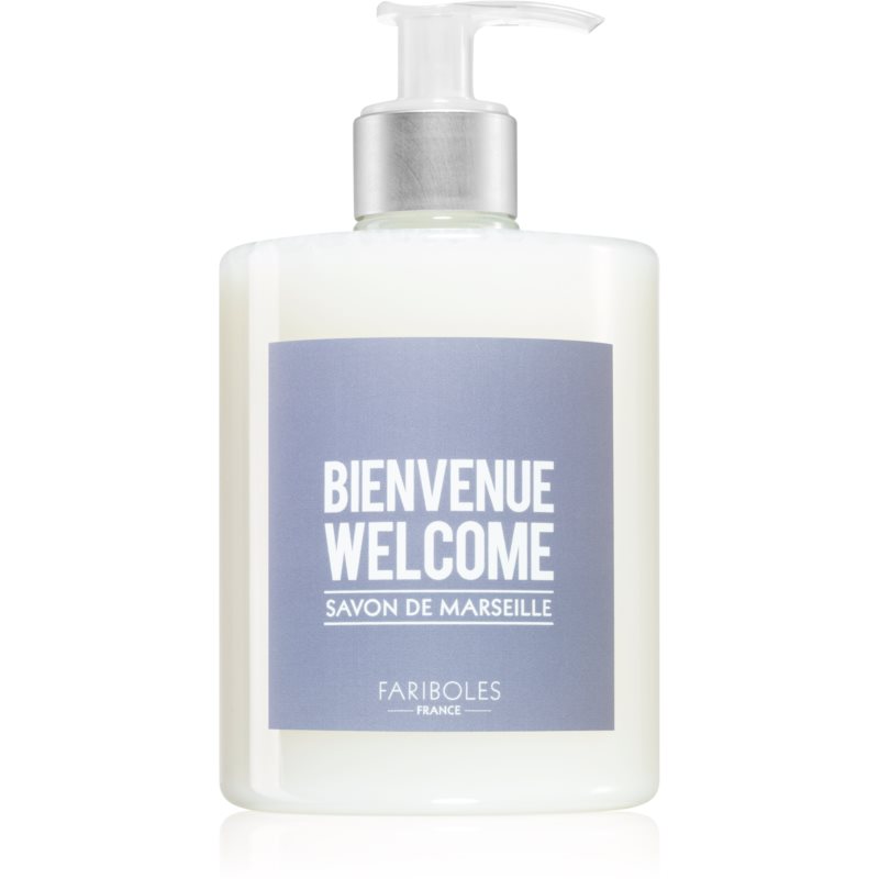 FARIBOLES Happiness Marseille Bienvenue Welcome liquid hand soap 520 ml
