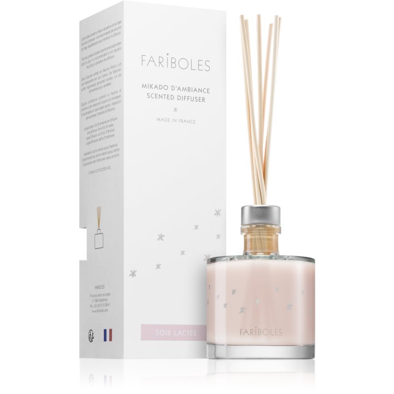 FARIBOLES Grey Silk & Milk Aroma Diffuser With Refill 100 Ml