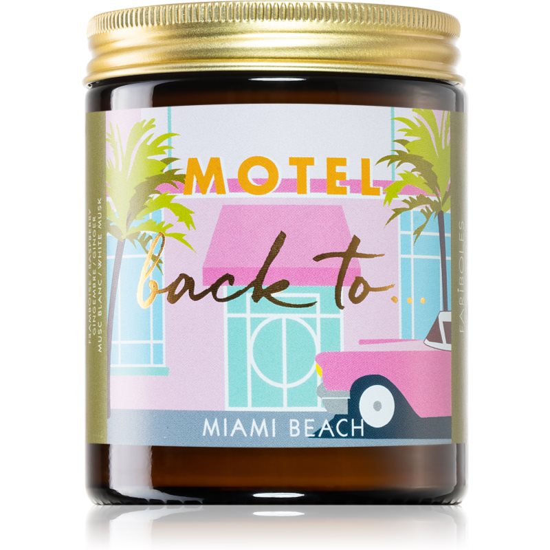 FARIBOLES Back to Miami Beach mirisna svijeća 140 g