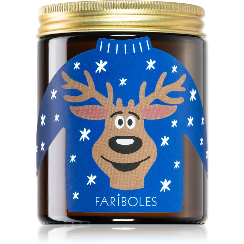 FARIBOLES Christmas Jumper Blue Scented Candle 140 G