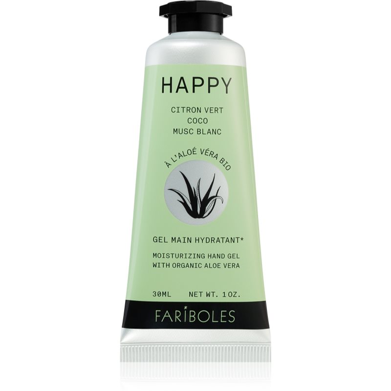 E-shop FARIBOLES Green Aloe Vera Happy gel na ruce 30 ml