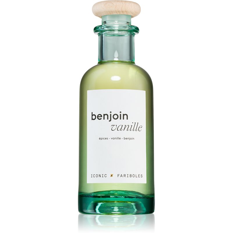 FARIBOLES Iconic Benzoin Vanilla aroma diffuser with refill 250 ml
