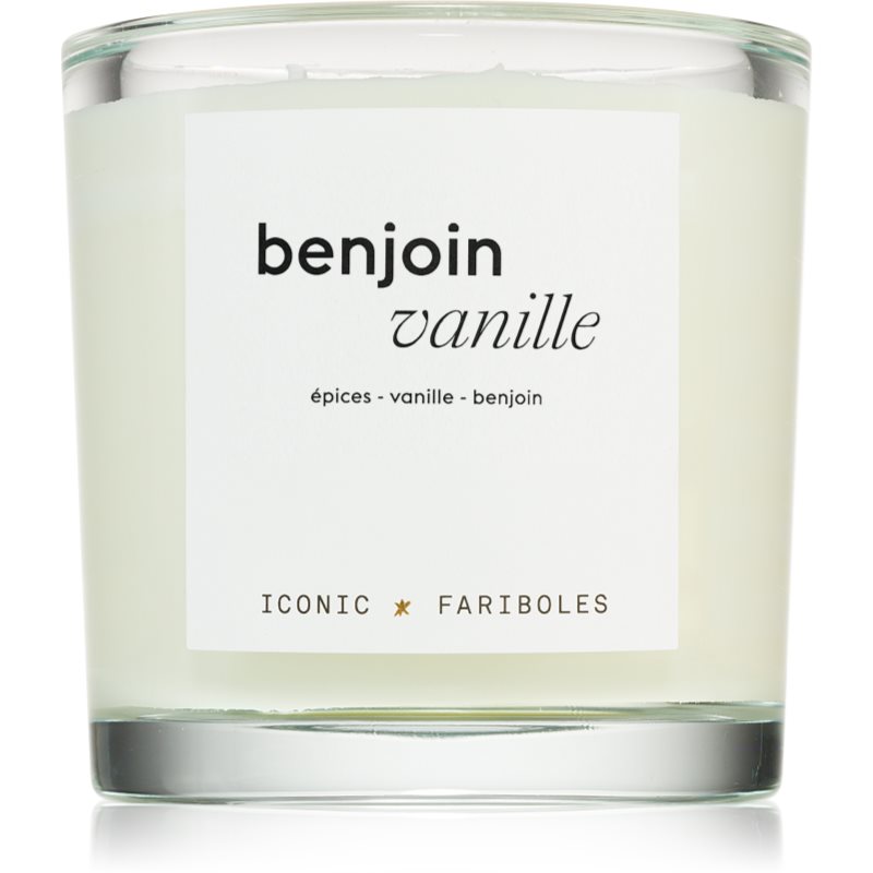 FARIBOLES Iconic Benzoin Vanilla scented candle 400 g
