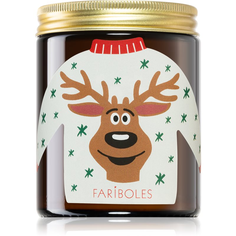 FARIBOLES Christmas Jumper White scented candle 140 g
