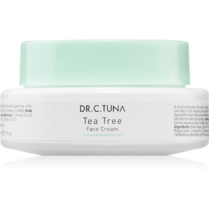 Farmasi Dr. C. Tuna Tea Tree Fuktgivande kräm för fet hud 50 ml female