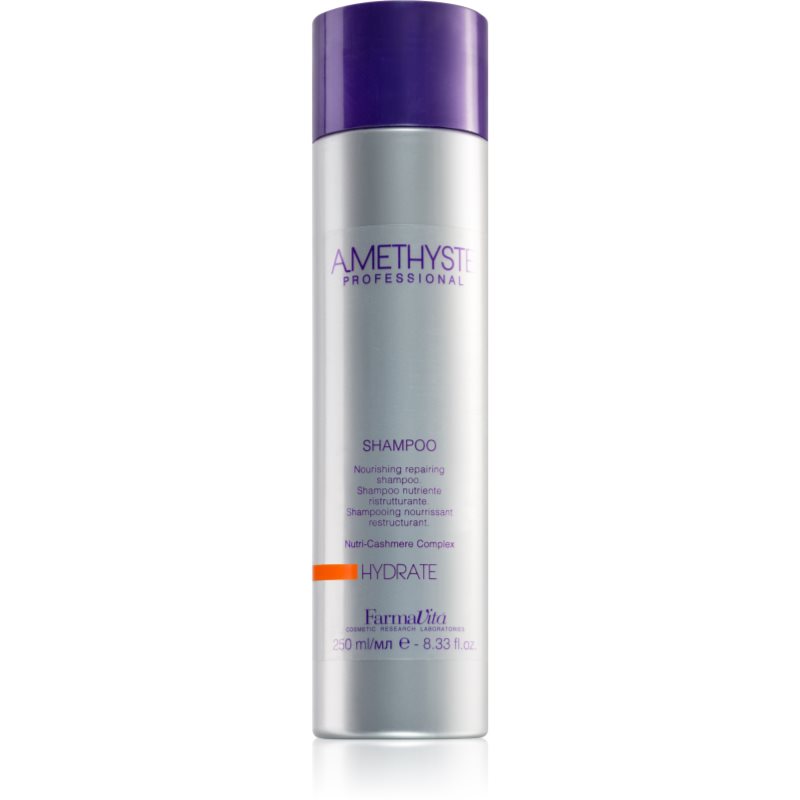 FarmaVita Amethyste Hydrate hranilni šampon za suhe lase 250 ml