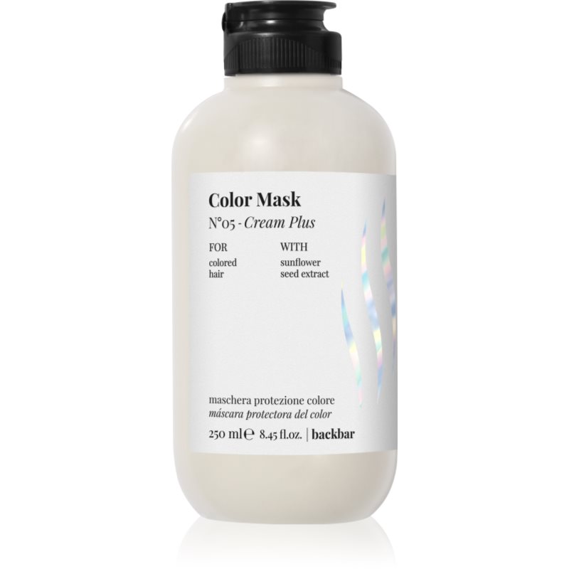FarmaVita Backbar Color Feuchtigkeitsspendende Maske mit ernährender Wirkung für gefärbtes Haar 250 ml