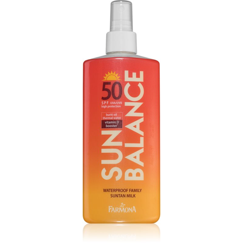 

Farmona Sun Balance сонцезахисне молочко для всієї родини SPF 50