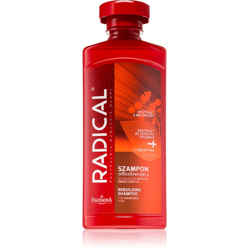

Farmona Radical Damaged Hair відновлюючий шампунь з кератином для пошкодженого волосся