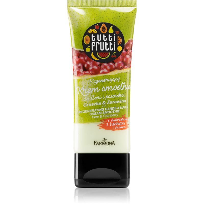 

Farmona Tutti Frutti Pear & Cranberry відновлюючий крем для рук та нігтів
