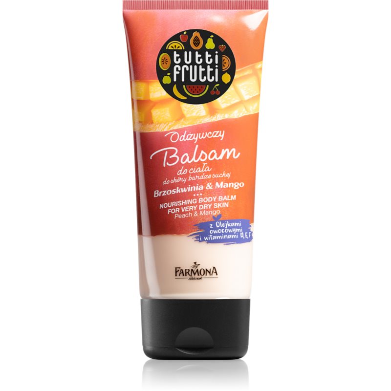 

Farmona Tutti Frutti Peach & Mango високо поживний бальзам для тіла