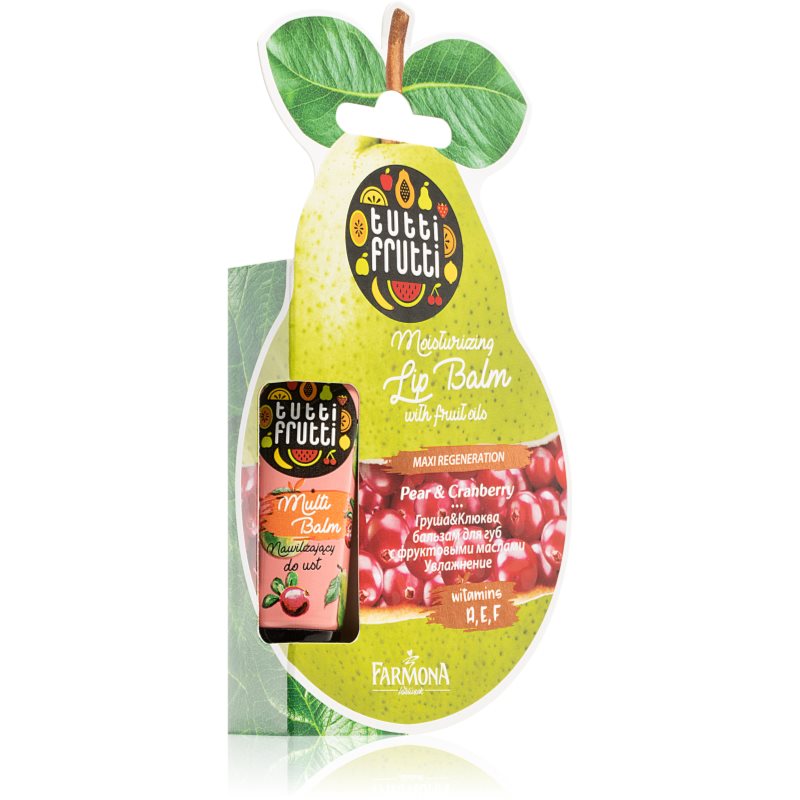 

Farmona Tutti Frutti Pear & Cranberry зволожуючий бальзам для губ