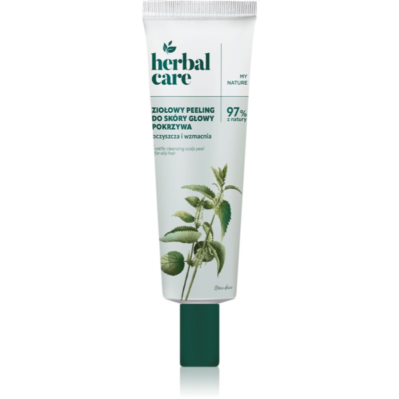 Farmona Herbal Care Nettle Attīrošs skrubis taukainiem matiem 100 ml