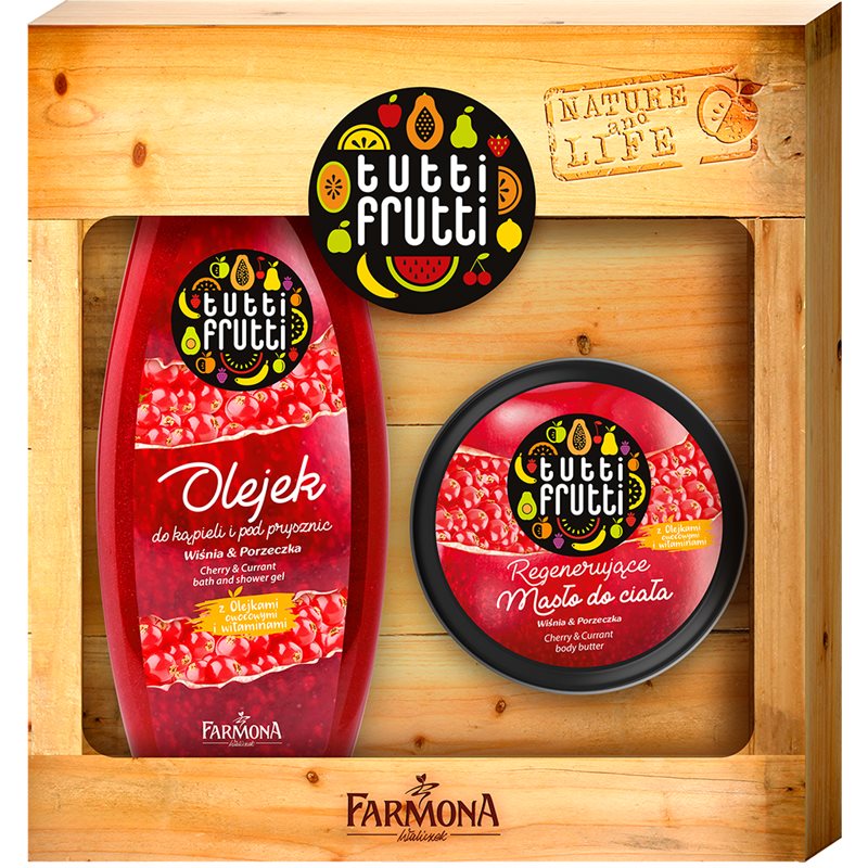 

Farmona Tutti Frutti Cherry & Currant подарунковий набір (для тіла) для жінок