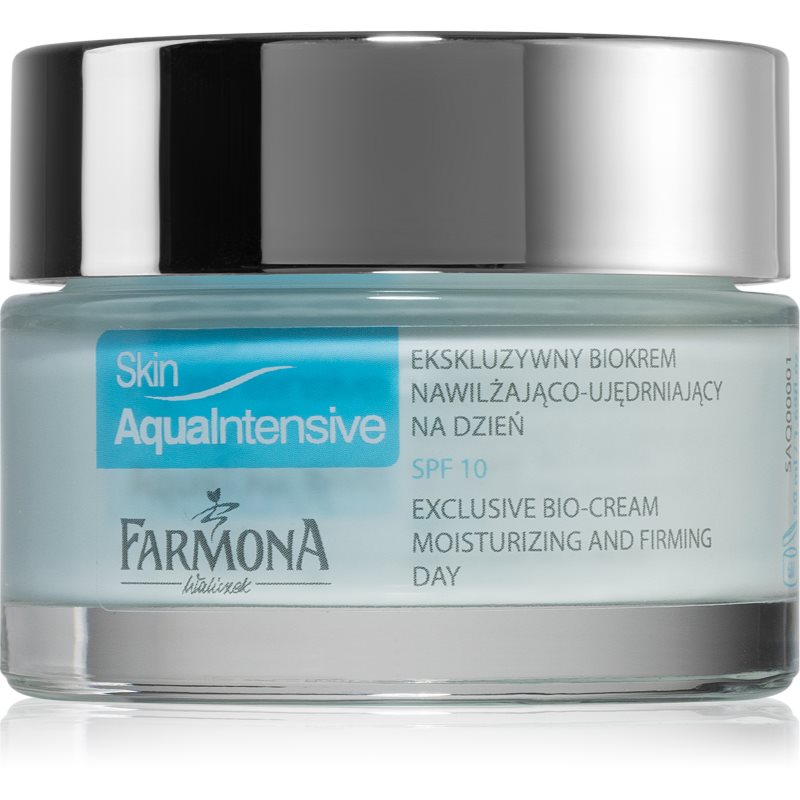 

Farmona Skin Aqua Intensive зволожуючий та зміцнюючий денний крем SPF 10