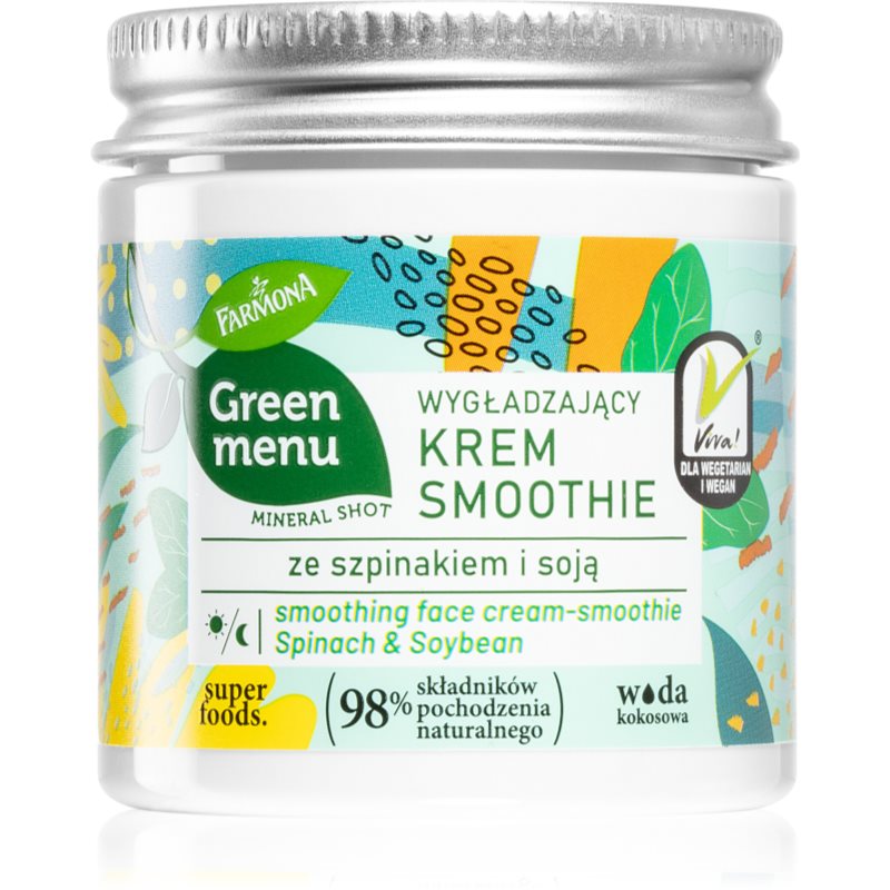 Farmona Green Menu Spinach & Soybean glotninamasis drėkinamasis kremas 75 ml