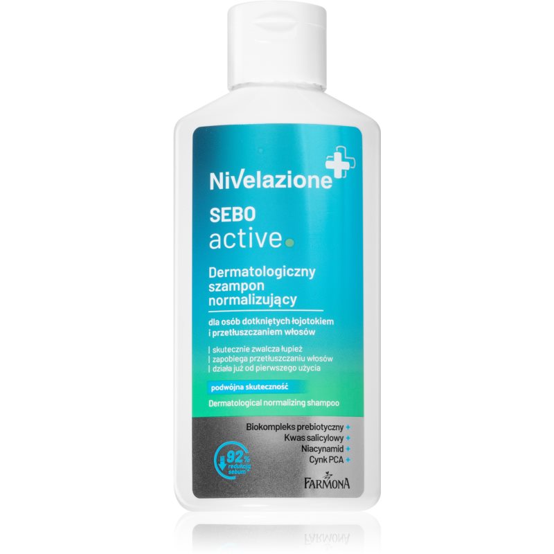 Farmona Nivelazione Sebo Active Normalising Shampoo For Oily And Irritated Scalp 100 Ml