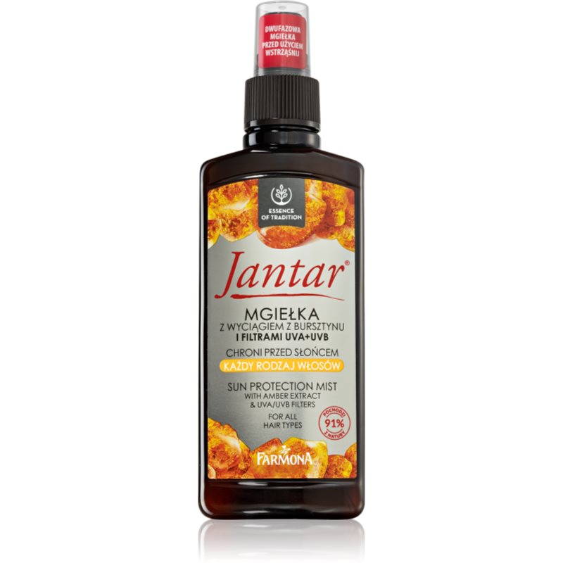 Farmona Jantar захисний спрей проти дії сонячного випромінювання для волосся 200 мл