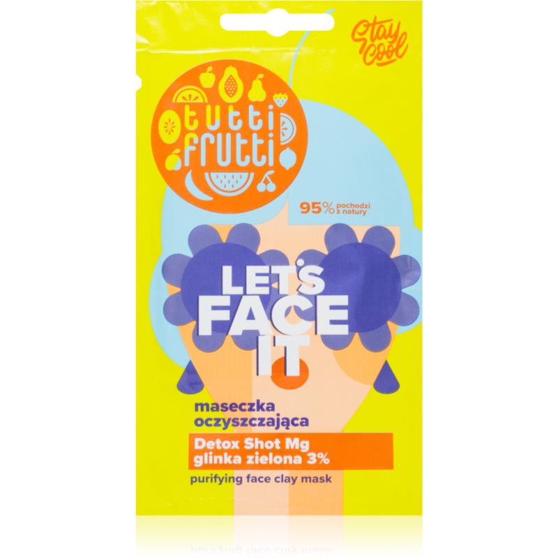 Farmona Tutti Frutti Let´s Face It очищаюча маска з глиною 7 гр