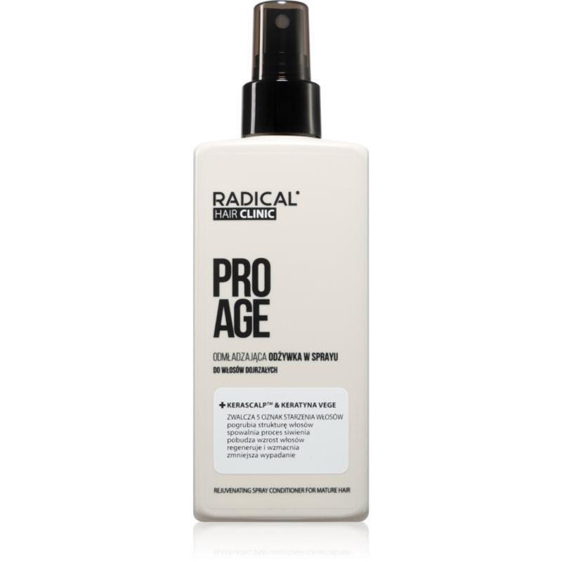 Farmona Hair Clinic Pro Age Rejuvenating Spray Conditioner bezoplachový kondicionér pro zralé vlasy 200 ml