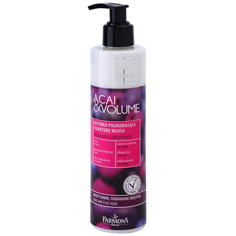 

Farmona Hair Genic Acai & Volume кондиціонер для рідкого та тонкого волосся