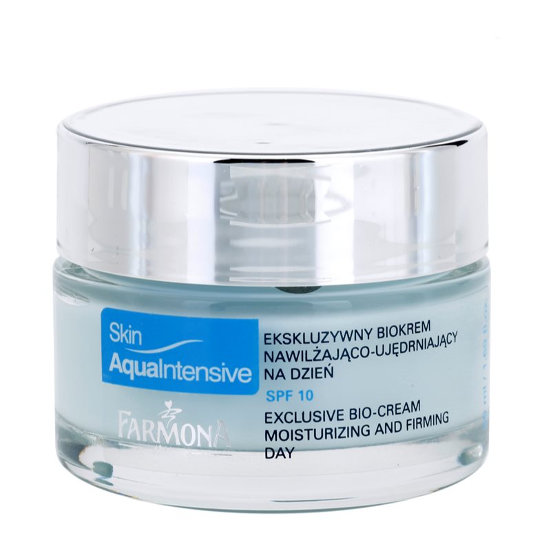 

Farmona Skin Aqua Intensive зволожуючий та зміцнюючий денний крем SPF 10