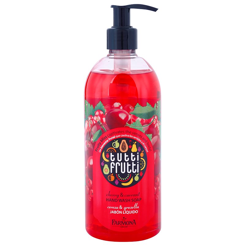 

Farmona Tutti Frutti Cherry & Currant рідке мило для рук