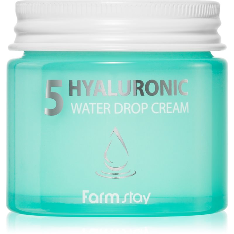 Фото - Крем і лосьйон Farmstay Hyaluronic Water Drop Cream крем для обличчя з гіалуроновою кисло 
