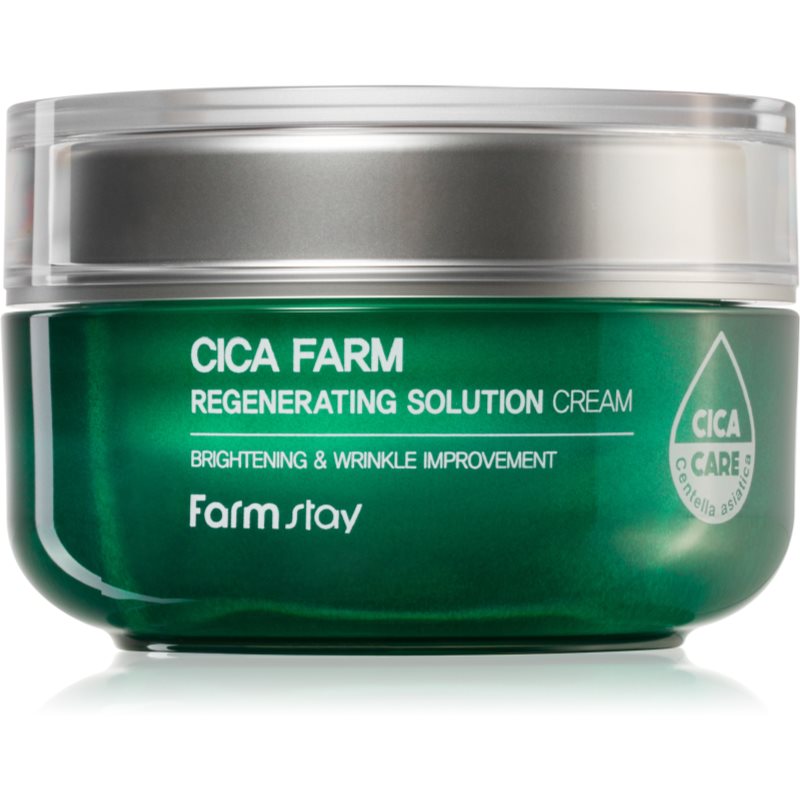 Фото - Крем і лосьйон Farmstay Cica Farm Regenerating Solution відновлюючий крем для шкіри облич 