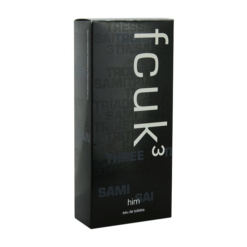 Fcuk Fcuk 3 Him Eau De Toilette Pour Homme 100 Ml