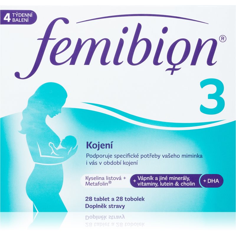 Femibion Femibion 3 Dojčenie tobolky pre dojčiace ženy 28 tbl kúpite na Notino.sk